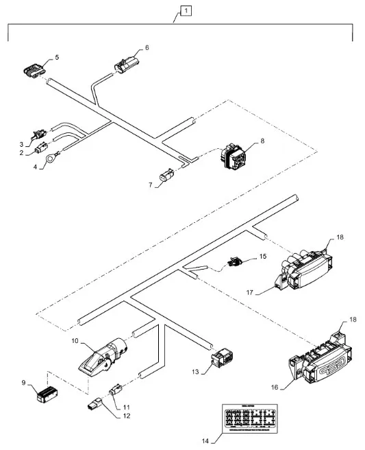 87697757 - Электрический разъем